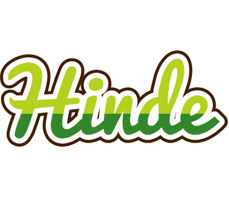 Hinde golfing logo