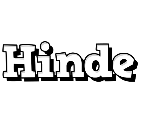 Hinde snowing logo