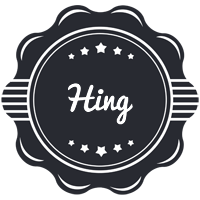 Hing badge logo