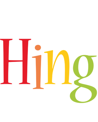 Hing birthday logo