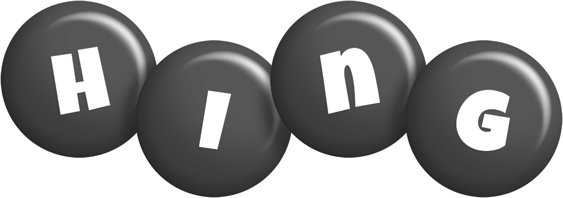 Hing candy-black logo