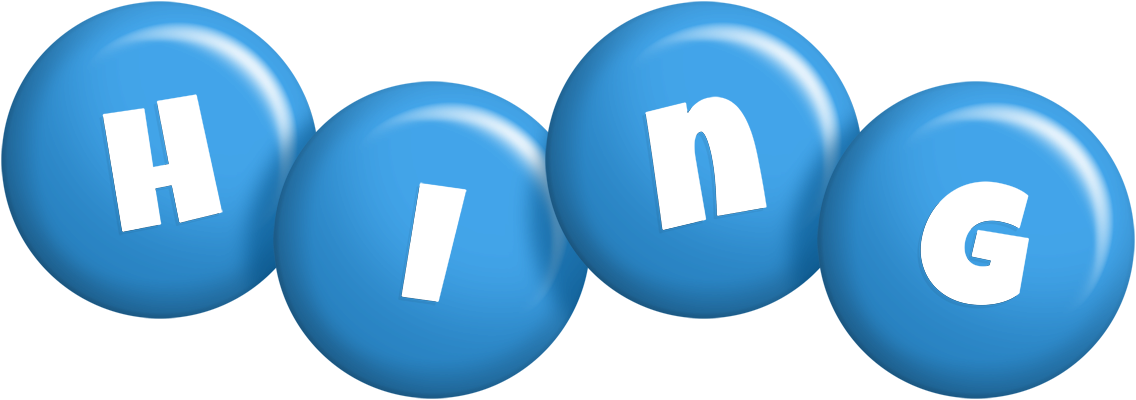 Hing candy-blue logo