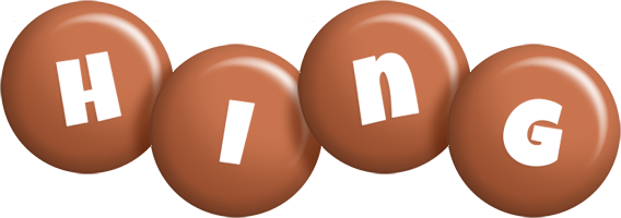 Hing candy-brown logo