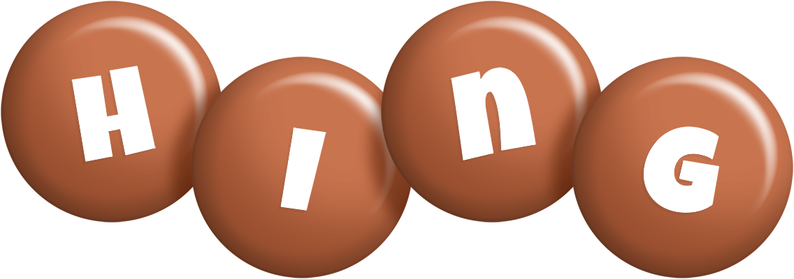 Hing candy-brown logo