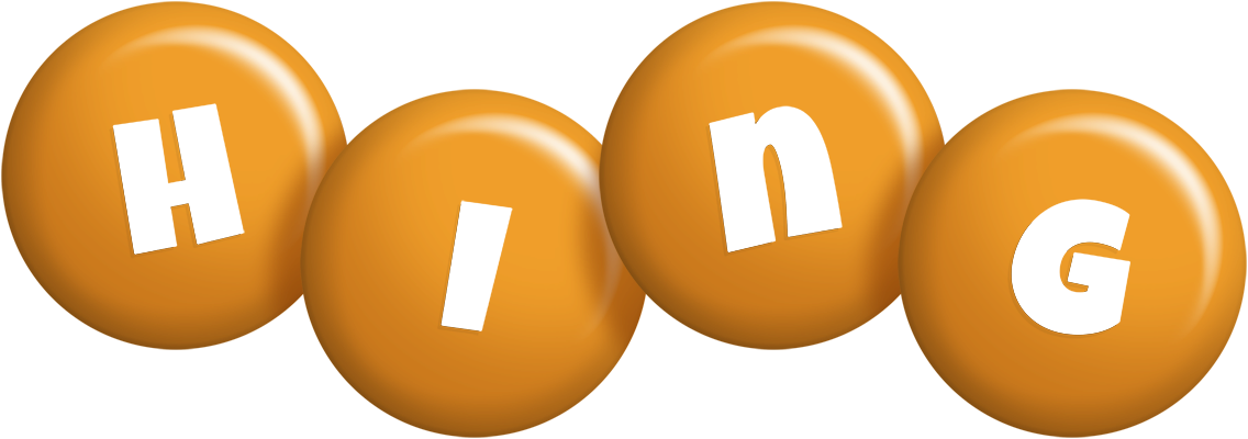 Hing candy-orange logo