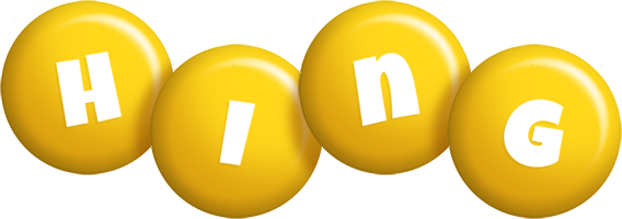 Hing candy-yellow logo