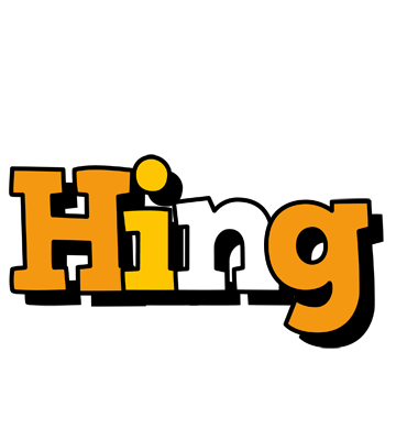 Hing cartoon logo