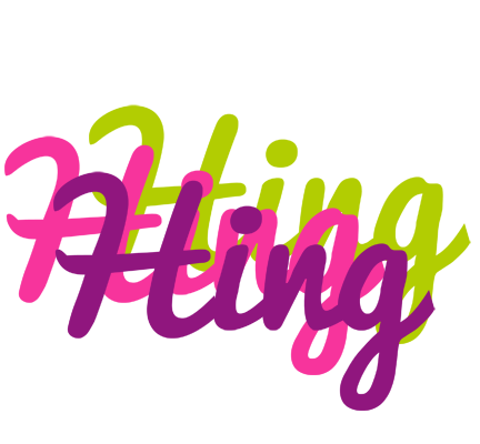 Hing flowers logo