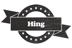 Hing grunge logo