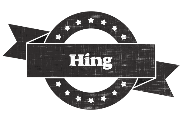 Hing grunge logo