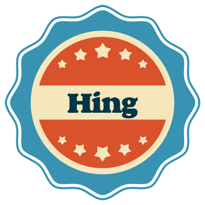 Hing labels logo