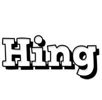 Hing snowing logo