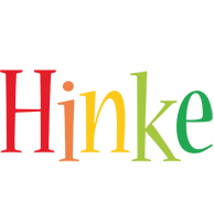 Hinke birthday logo