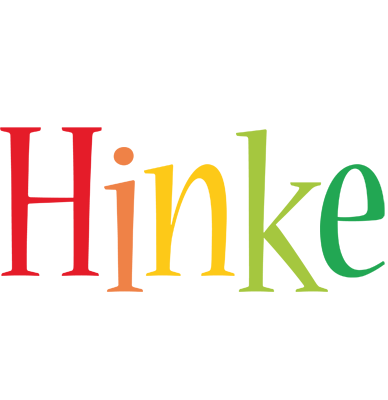 Hinke birthday logo