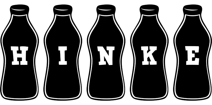 Hinke bottle logo