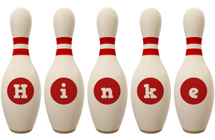 Hinke bowling-pin logo