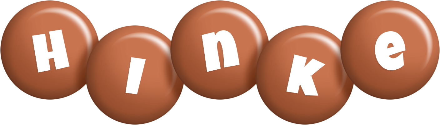 Hinke candy-brown logo