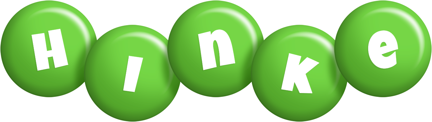 Hinke candy-green logo