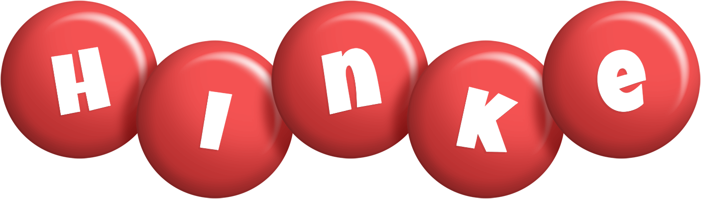 Hinke candy-red logo