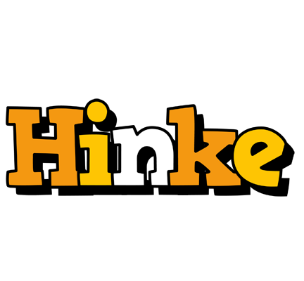 Hinke cartoon logo