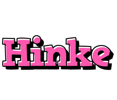 Hinke girlish logo