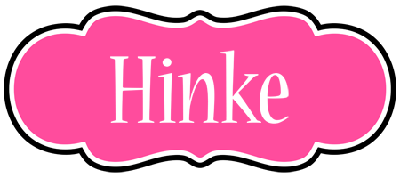 Hinke invitation logo