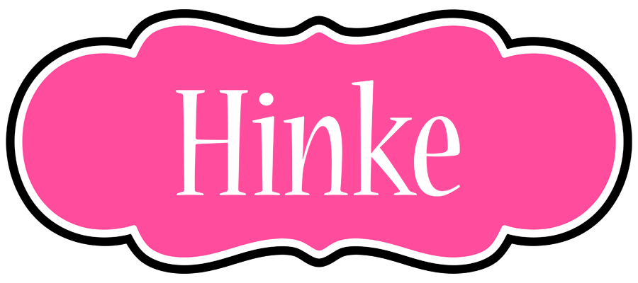 Hinke invitation logo