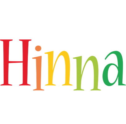 Hinna birthday logo
