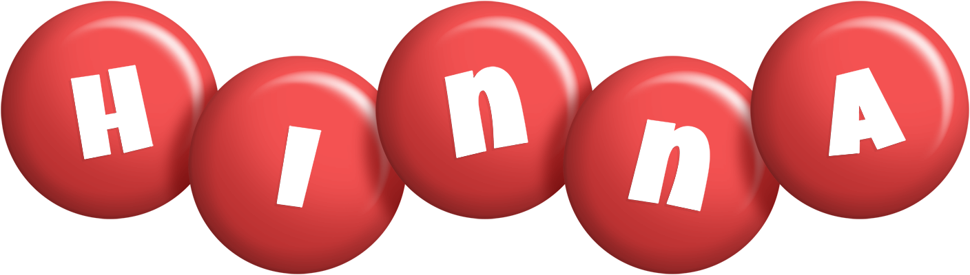 Hinna candy-red logo