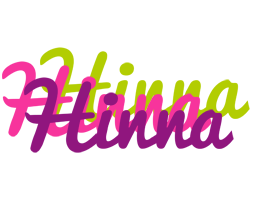 Hinna flowers logo