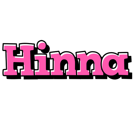 Hinna girlish logo
