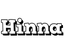 Hinna snowing logo