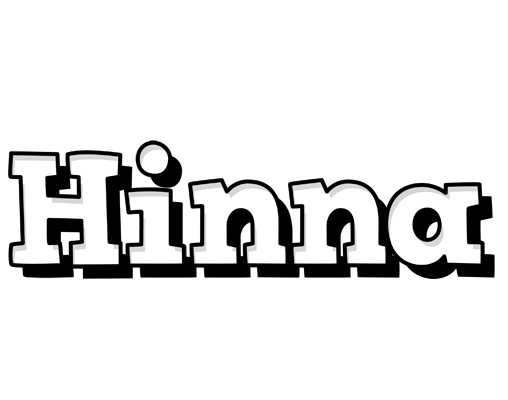 Hinna snowing logo