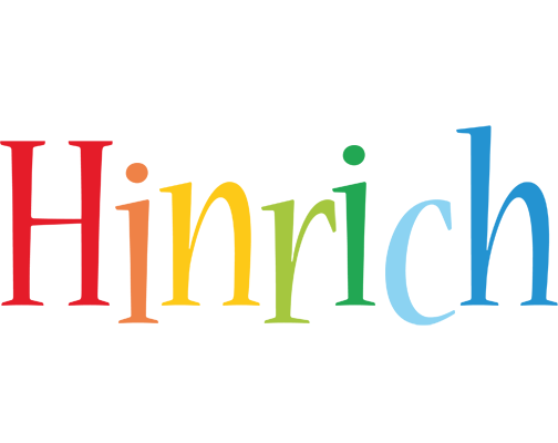 Hinrich birthday logo