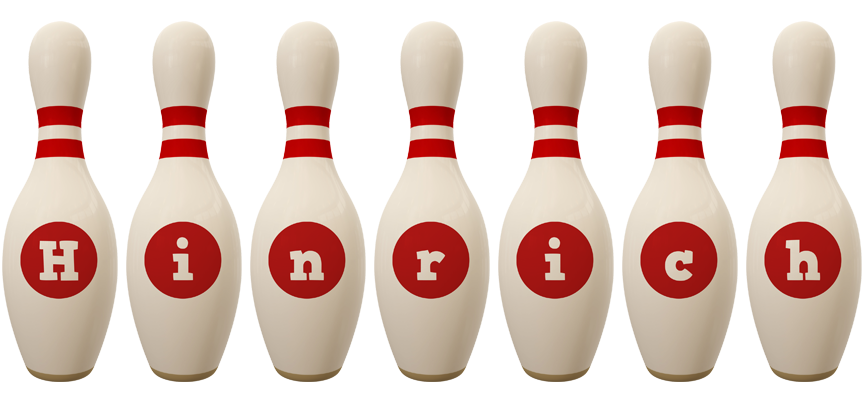 Hinrich bowling-pin logo