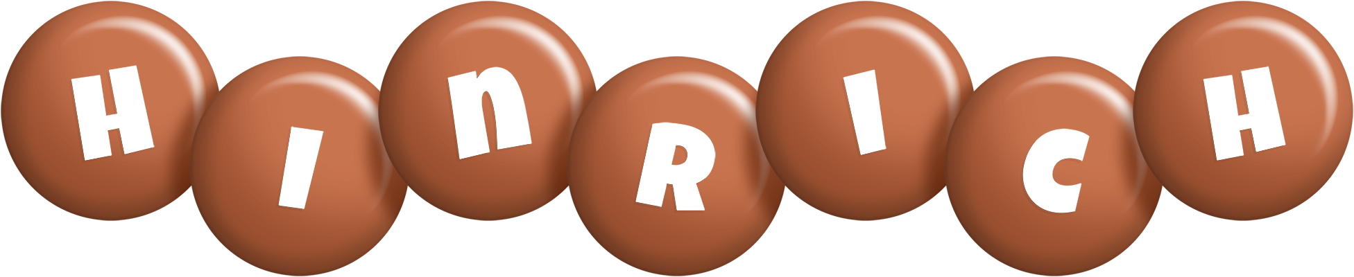 Hinrich candy-brown logo