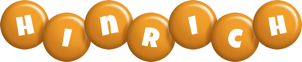 Hinrich candy-orange logo
