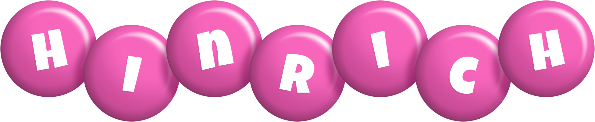 Hinrich candy-pink logo