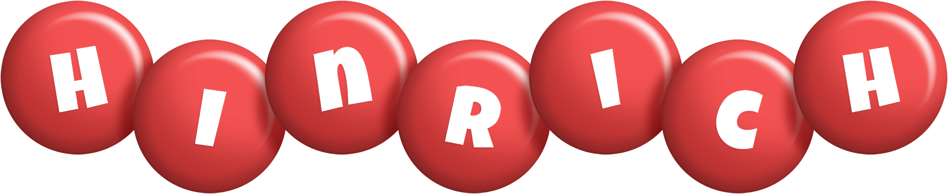 Hinrich candy-red logo