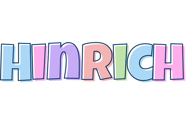 Hinrich pastel logo