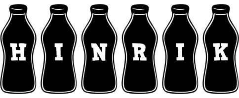 Hinrik bottle logo