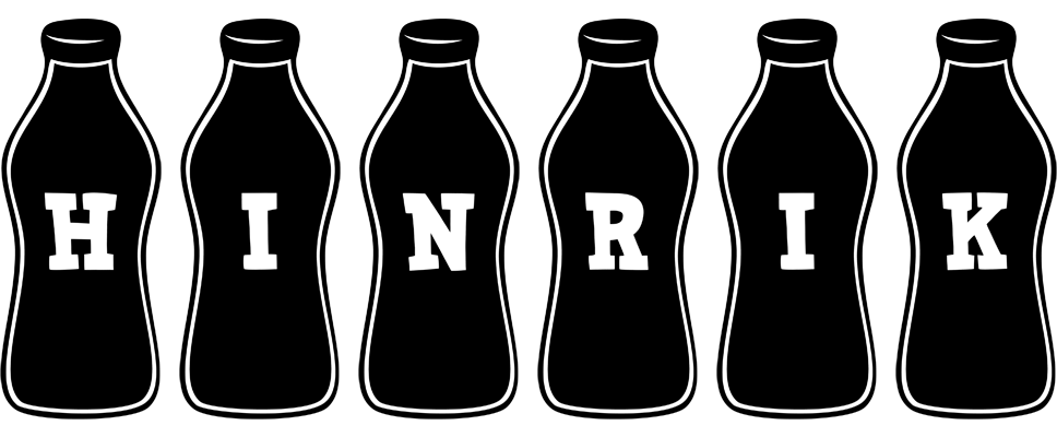 Hinrik bottle logo