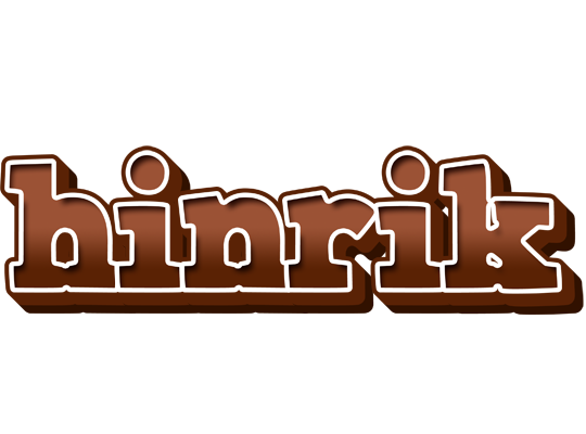 Hinrik brownie logo