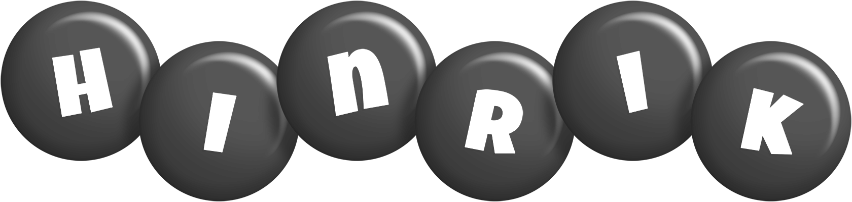 Hinrik candy-black logo