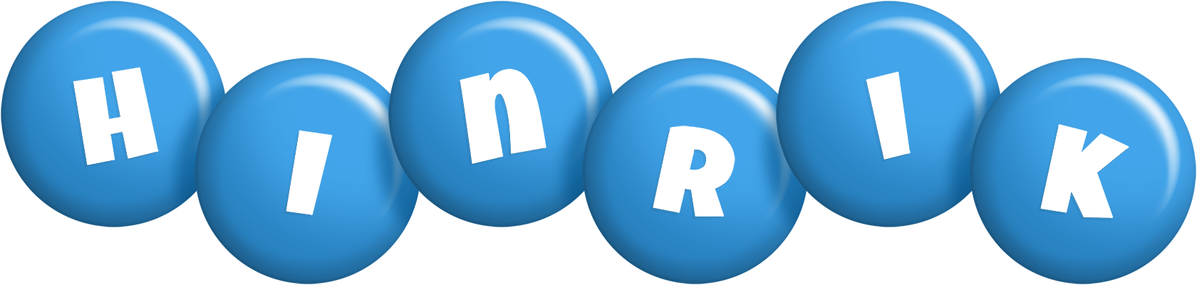 Hinrik candy-blue logo