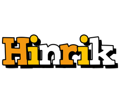 Hinrik cartoon logo