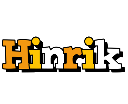 Hinrik cartoon logo