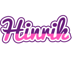 Hinrik cheerful logo