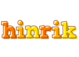 Hinrik desert logo