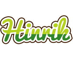 Hinrik golfing logo